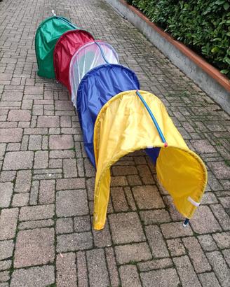 Tunnel agility dog gioco cani