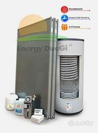 KIT SOLARE TERMICO COMPLETO – NUOVO MAI USATO