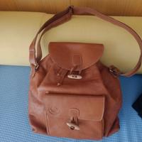 Zaino/borsa cuoio Vintage Armani