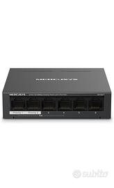 TP-Link Mercusys MS106LP PoE+ Switch 6 porte