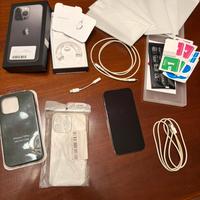 Iphone 13 pro 128gb grafite + accessori