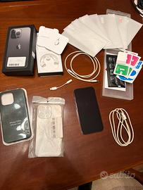 Iphone 13 pro 128gb grafite + accessori