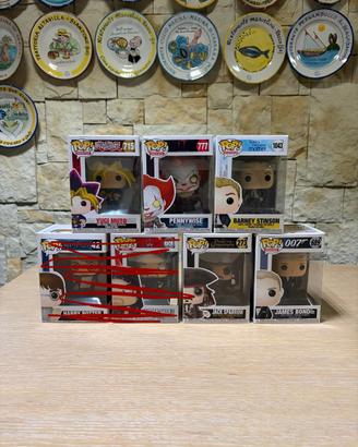 Lotto 5 Funko Pop! Boxati (Harry Potter, IT, ecc.)