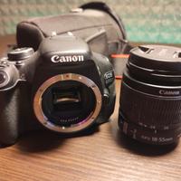 Reflex Canon EOS 600D + accessori