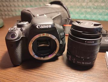 Reflex Canon EOS 600D + accessori