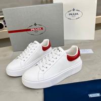 unisex scarpe bianche alla moda prada