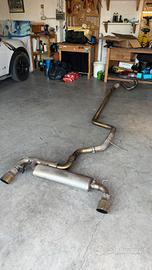 Scarico Golf 7 GTI 70 mm