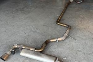 Scarico Golf 7 GTI 70 mm