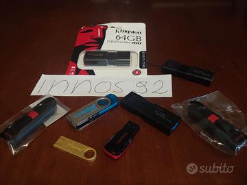 Pendrive pennetta chiavetta usb kingston sandisk
