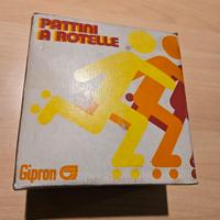 Gioco Pattini a rotelle Gipron anni 70 originali 