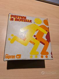 Gioco Pattini a rotelle Gipron anni 70 originali 