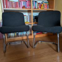 sedie vintage da ufficio - set di 2