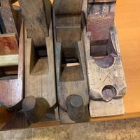 7 pialle anni 50 in diversi tipi di legno