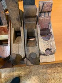 7 pialle anni 50 in diversi tipi di legno