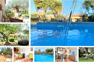 Villa con Piscina giardino esclusivo 20min Mare