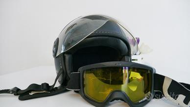 Casco da moto in pelle XL