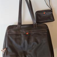 Borsa da lavoro nera Wenger con pochette - Superba