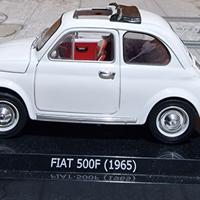 Fiat 500 F - 1965 sc. 1/24  Quattroruote