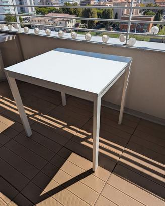 Tavolo allungabile IKEA Vangsta bianco 80/120x70