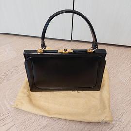 Borsa in vera pelle vintage anni 50