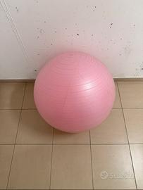 Palla fitness 75 cm rosa