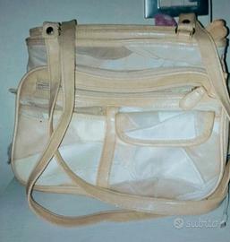 bella borsa con più tasche 