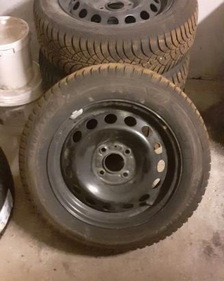Cerchioni + Pneumatici Invernali 195/60 R15