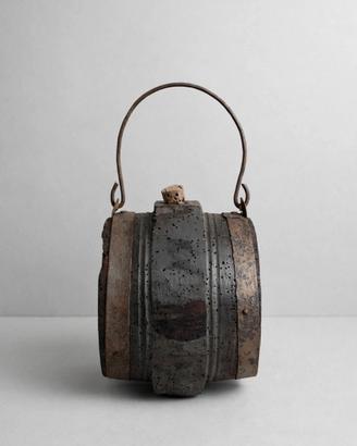 Borraccia da Vino Antica in Legno