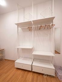 Espositore o Sistema guardaroba ELVARLI ikea