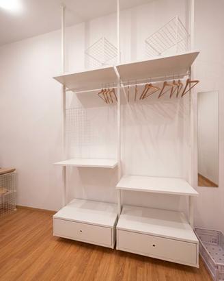 Espositore o Sistema guardaroba ELVARLI ikea