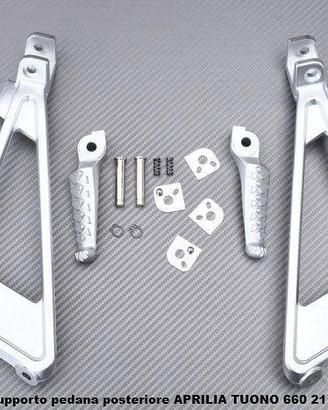 Supporto pedana posteriore APRILIA TUONO 660 21 25