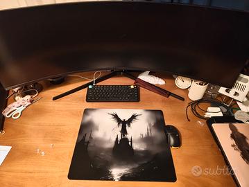 Glass pad mousepad in vetro temperato