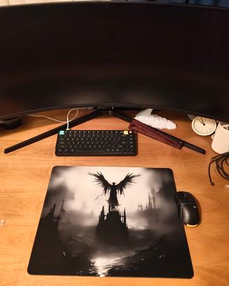 Glass pad mousepad in vetro temperato