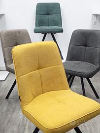 sedia venezia in  tessuto arredo locali 