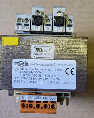 Trasformatore Elettrico