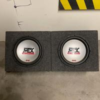 Coppia subwoofer passivi MTX