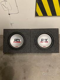Coppia subwoofer passivi MTX