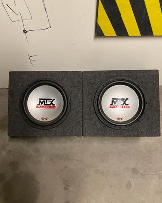 Coppia subwoofer passivi MTX