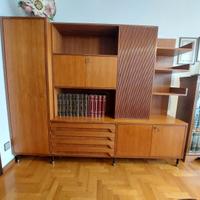 Mobile e tavolo vintage da soggiorno anni 60