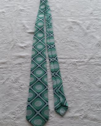 nuova CRAVATTA TERITAL VINTAGE ORIGINALE  VERDE