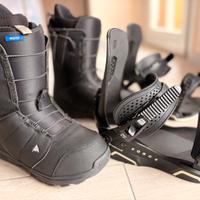 Scarponi Burton Moto attacchiUnion Force snowboard