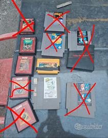 videogioco vintage Nintendo e atari