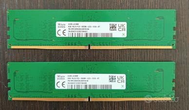 Ram DDR5 16 gb dual channel 8x2 5600 mhz