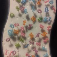 orecchini lettere alfabeto