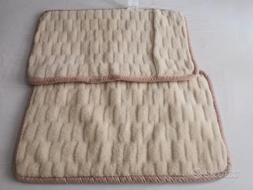 2 federe in angora lana merinos e cachemire 