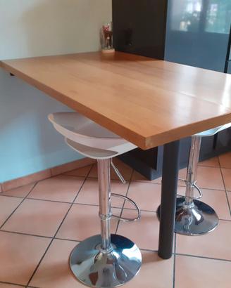 TAVOLO IN ROVERE (ADATTABILE ANCHE A PENISOLA)