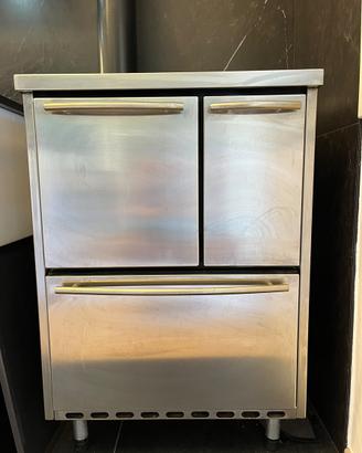 Cucina a Legna Zadra 60*60 Inox