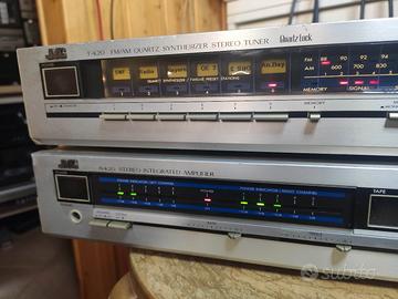 JVC  A-k20 + JVC T-k20  amplificatore e tuner 