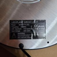 Lampada Grow Light 50W per crescita delle piante