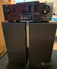 Impianto audio Indiana Line + Denon